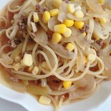 お手軽！中華風スープパスタ